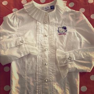 Hello Kitty Button Down Shirt